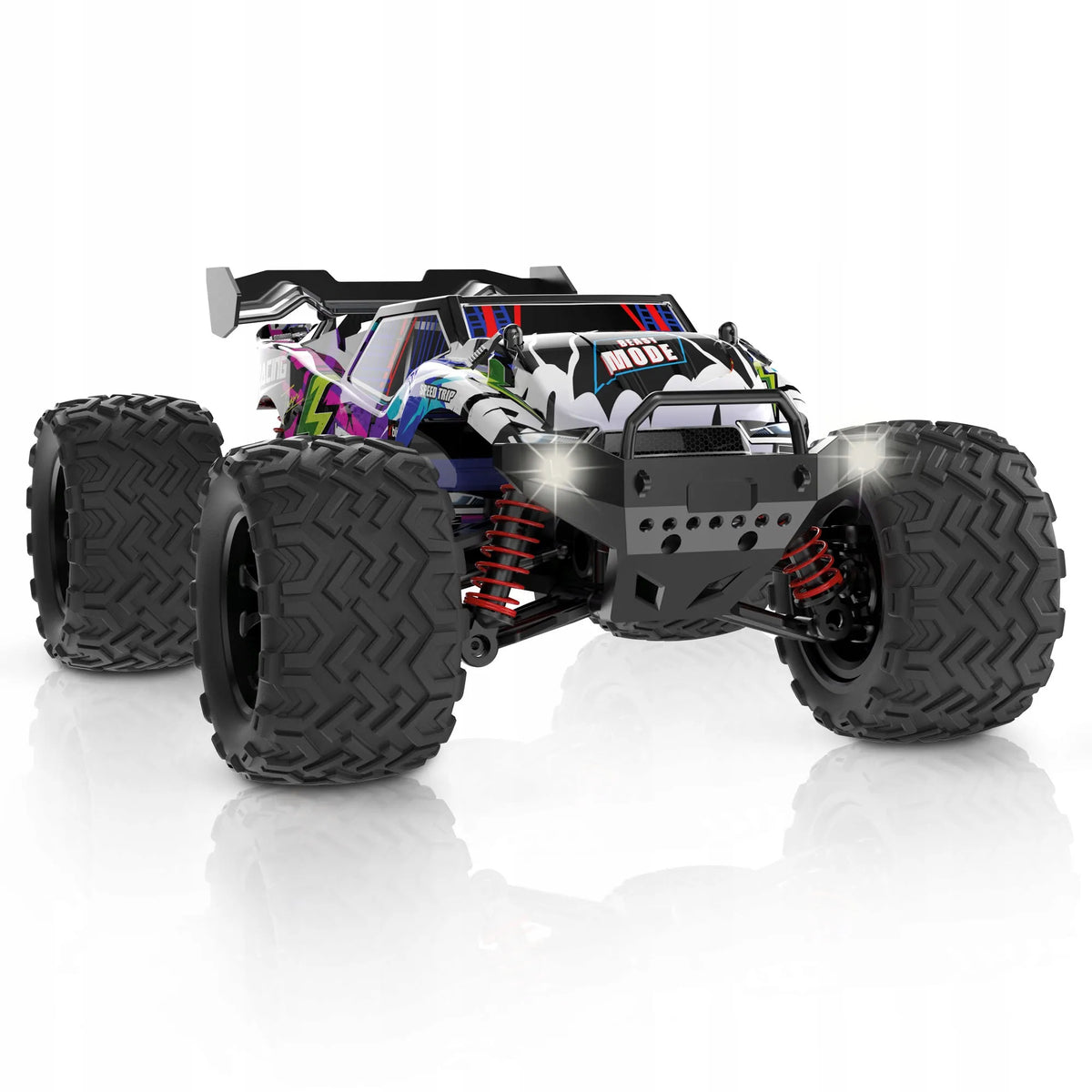 Xblitz nuotoliniu būdu valdomas 4x4 automobilis, 45 km/val., 1:16 mastelis, LED žibintai