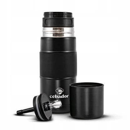 Yerbomos X Cebador ALL IN ONE 450ml – „viskas viename“ matero, termosas ir bombilla yerba mate