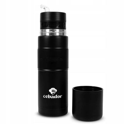 Yerbomos XL Cebador ALL IN ONE 750 ml matero, termosas ir bombilla viename