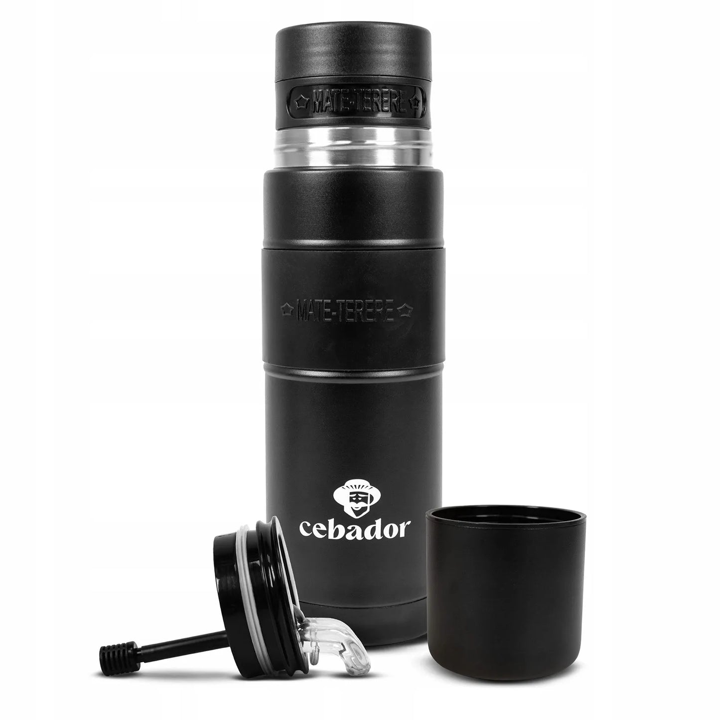 Yerbomos XL Cebador ALL IN ONE 750 ml matero, termosas ir bombilla viename