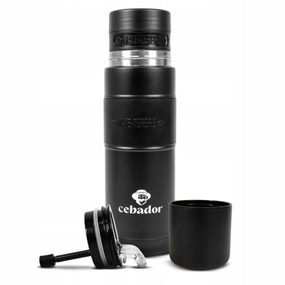 Yerbomos XL Cebador ALL IN ONE 750 ml matero, termosas ir bombilla viename