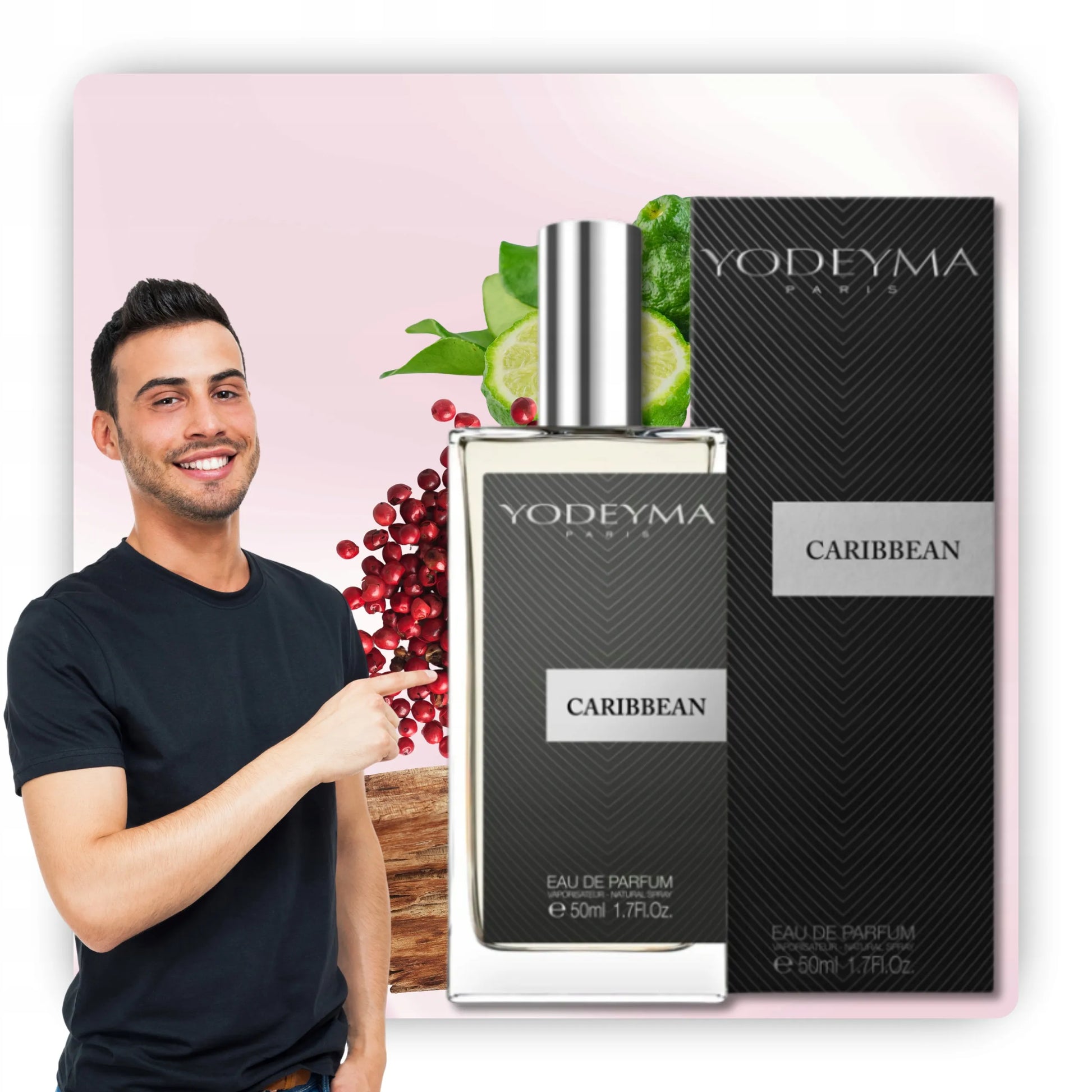 Yodeyma Caribbean 50 ml kvepalai vyrams