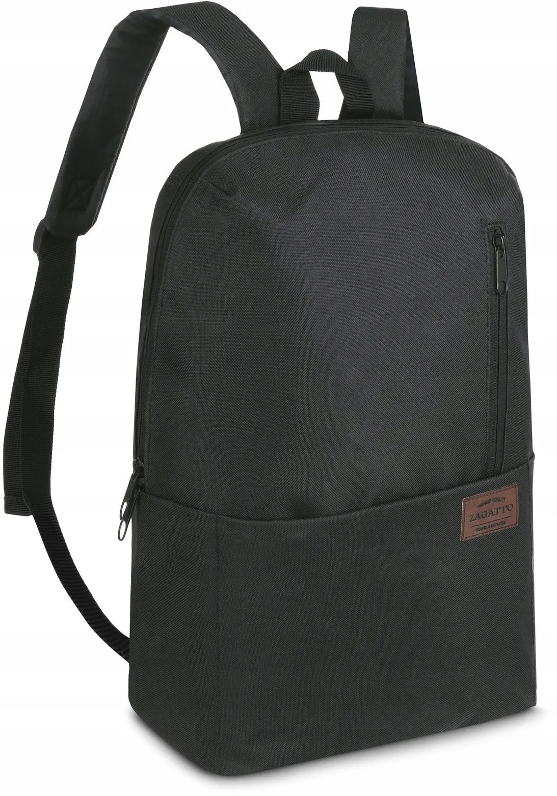 „Zagatto“ juoda miesto ir mokyklinė kuprinė, A4, 16 l, ZG690