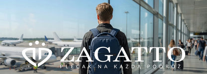 Zagatto kelioninė kuprinė lėktuvui 40x30x20 cm – rankinis bagažas
