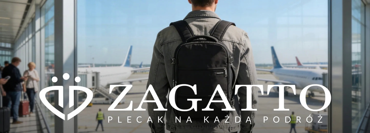 Zagatto kelioninė kuprinė lėktuvui RYANAIR 40x30x20 rankinis bagažas