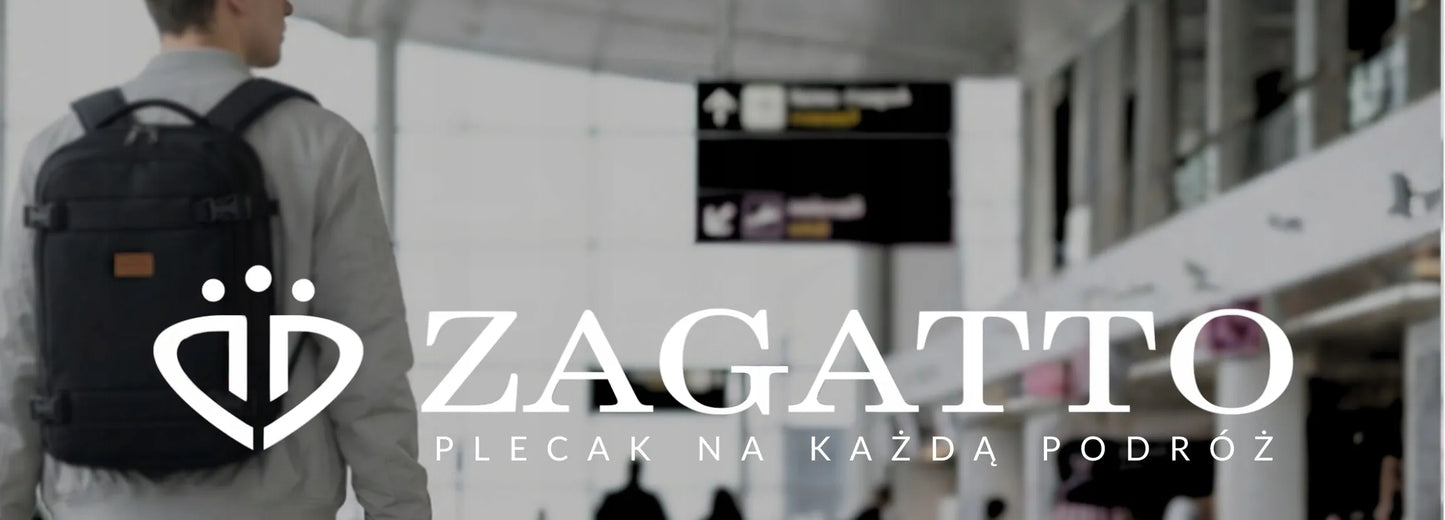Zagatto kuprinė lėktuvui 40x30x20 kabininis turistinis bagažas