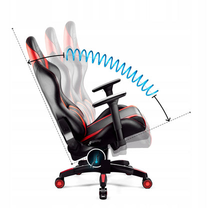 Žaidimų kėdė „Diablo Chairs X-HORN 2.0 Normal“, juoda ir raudona
