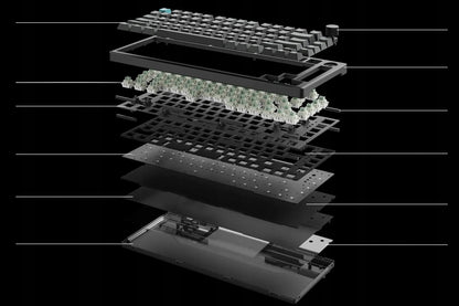 Žaidimų klaviatūra „Keychron J2 HE 8K“ su „Lime Magnetic“ jungikliais