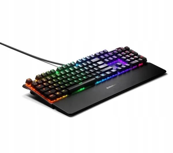 Žaidimų klaviatūra SteelSeries Apex 5, amerikietiškas išdėstymas, laidinė, juoda