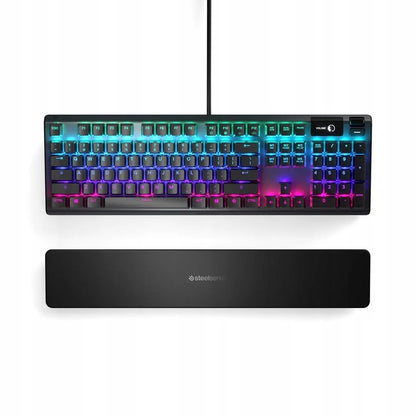 Žaidimų klaviatūra SteelSeries Apex 5, amerikietiškas išdėstymas, laidinė, juoda
