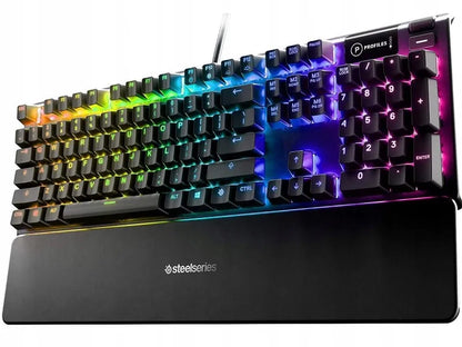 Žaidimų klaviatūra SteelSeries Apex 5, amerikietiškas išdėstymas, laidinė, juoda