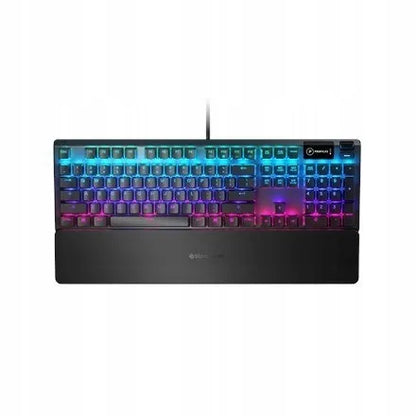 Žaidimų klaviatūra SteelSeries Apex 5, amerikietiškas išdėstymas, laidinė, juoda
