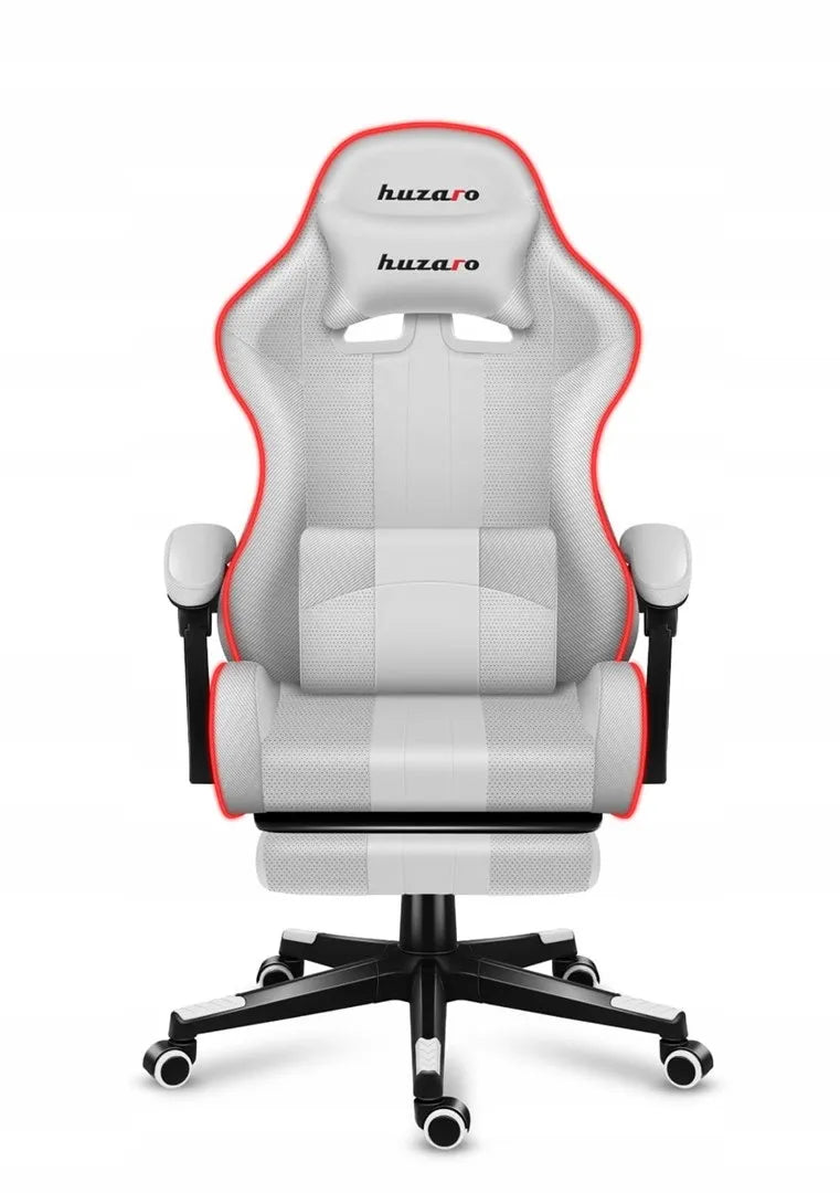 Žaidimų krėslas „Huzaro Force 4.7 RGB White“