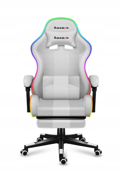 Žaidimų krėslas „Huzaro Force 4.7 RGB White“