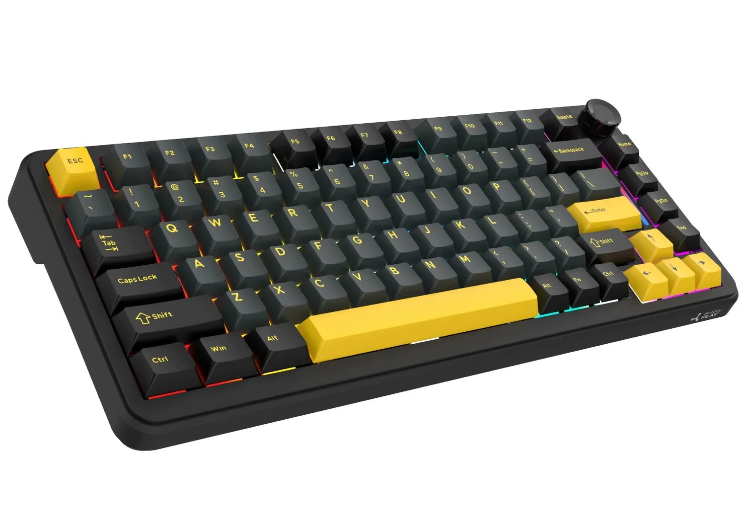 Žaidimų mechaninė klaviatūra Triadyn PLAY ELNATH S OUTEMU RGB
