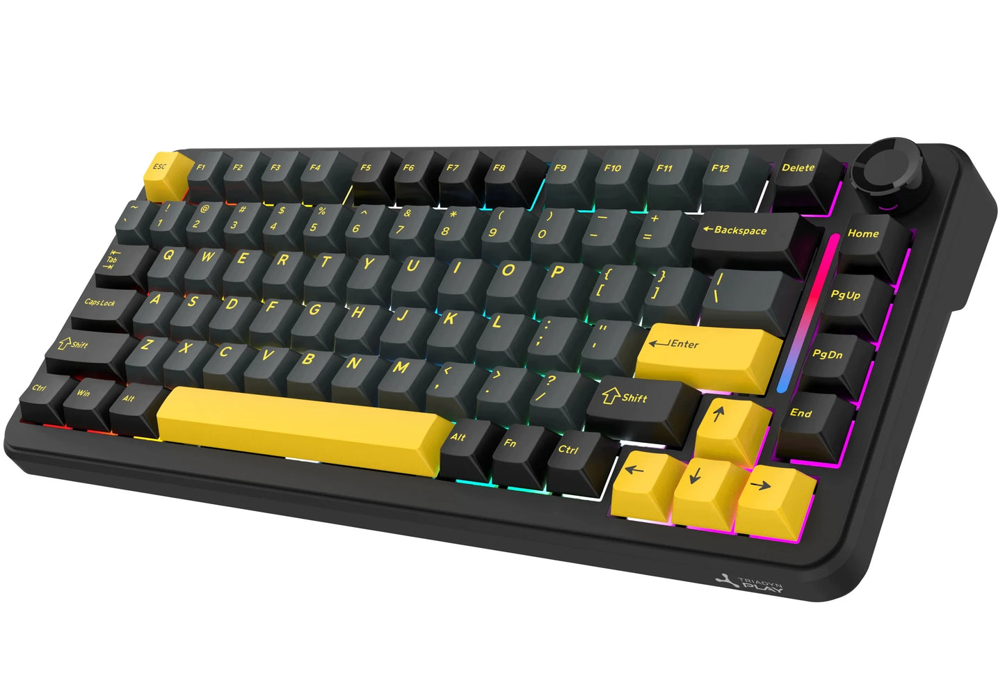 Žaidimų mechaninė klaviatūra Triadyn PLAY ELNATH S OUTEMU RGB