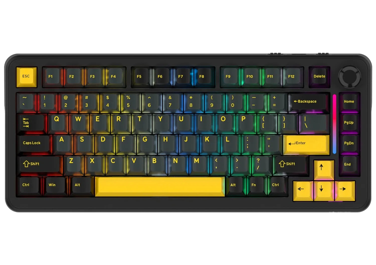 Žaidimų mechaninė klaviatūra Triadyn PLAY ELNATH S OUTEMU RGB
