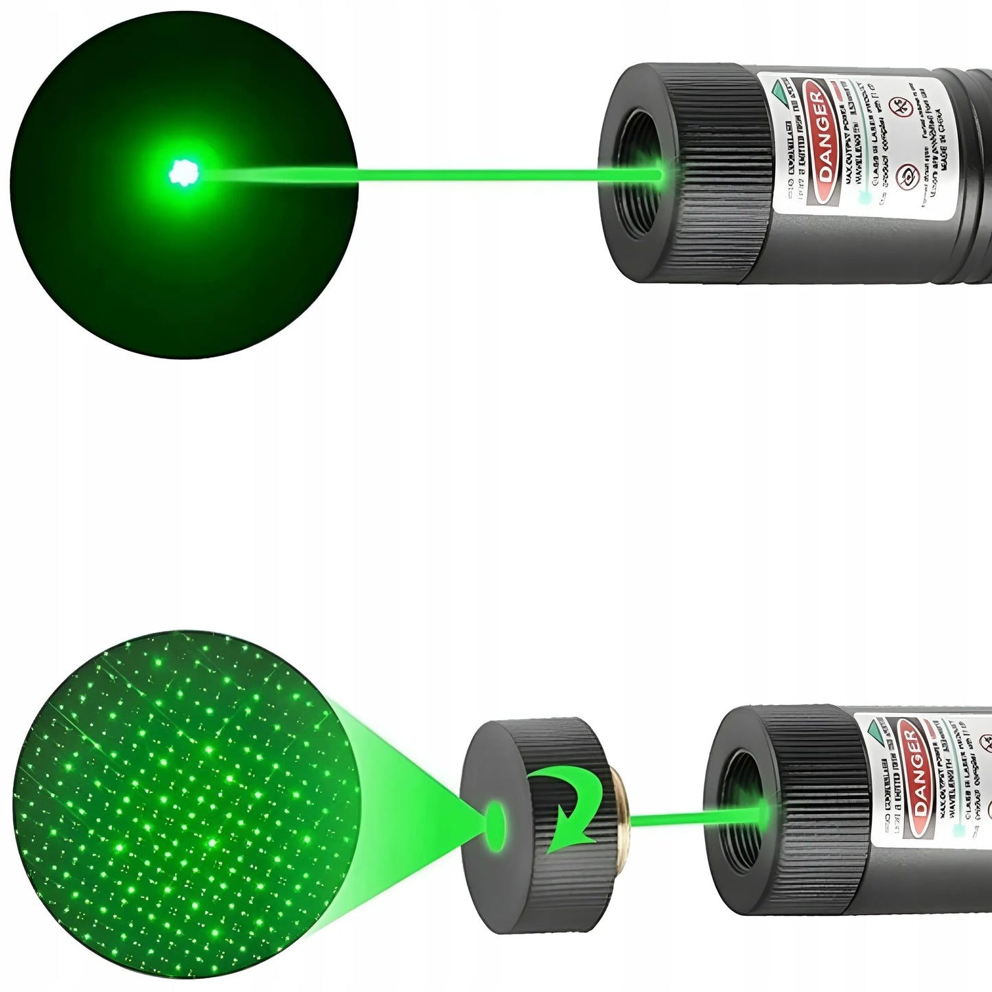 Žalias lazerinis žymeklis – 1000 mW