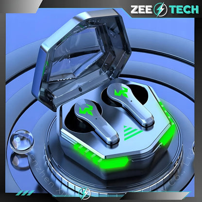 „ZeeTech N35“ belaidės įstatomosios „Bluetooth“ ausinės su mikrofonu, juodos