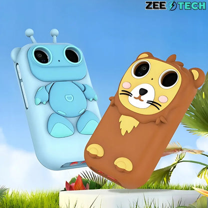 „ZeeTech“ žaislinis telefonas vaikams su skaitmeniniu fotoaparatu ir kamera, 32 GB kortelė