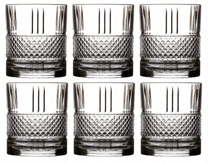 Žemos viskio taurės LUXITO Apollo, 300 ml, 6 vnt.