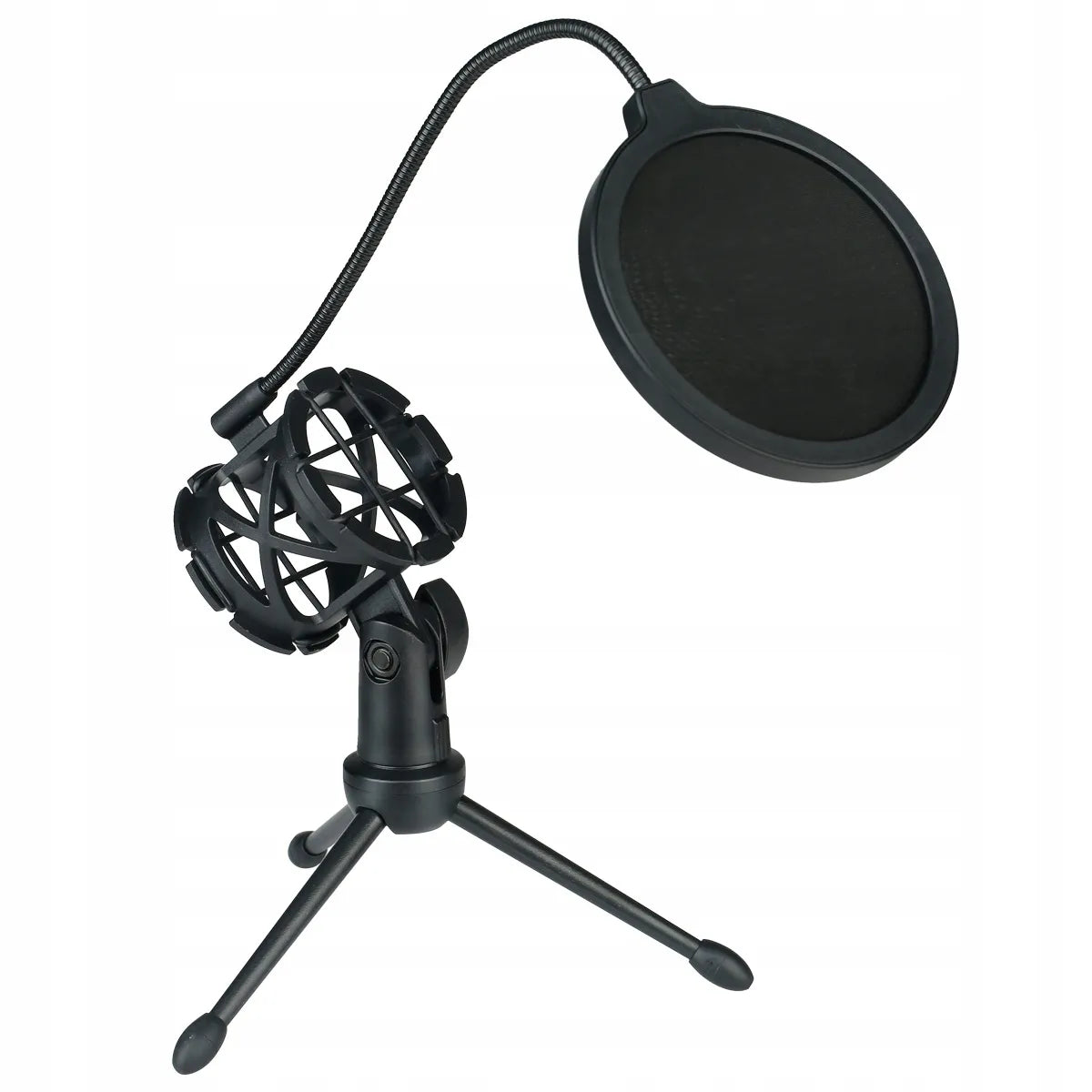 „Zenwire ME4“ kondensatorinis USB-C mikrofonas kompiuteriui ir nešiojamajam kompiuteriui, su stovu ir RGB apšvietimu