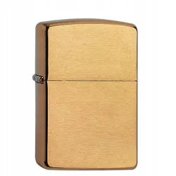 Zippo Brass Brushed 60001165 vėjui atsparus benzininis žiebtuvėlis
