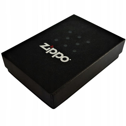 ZIPPO rinkinys: „BRASS BRUSHED“ žiebtuvėlis + 125 ml benzino
