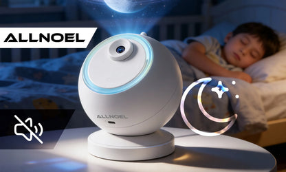 Žvaigždžių projektorius planetariumas su akumuliatoriumi ir Bluetooth garsiakalbiu