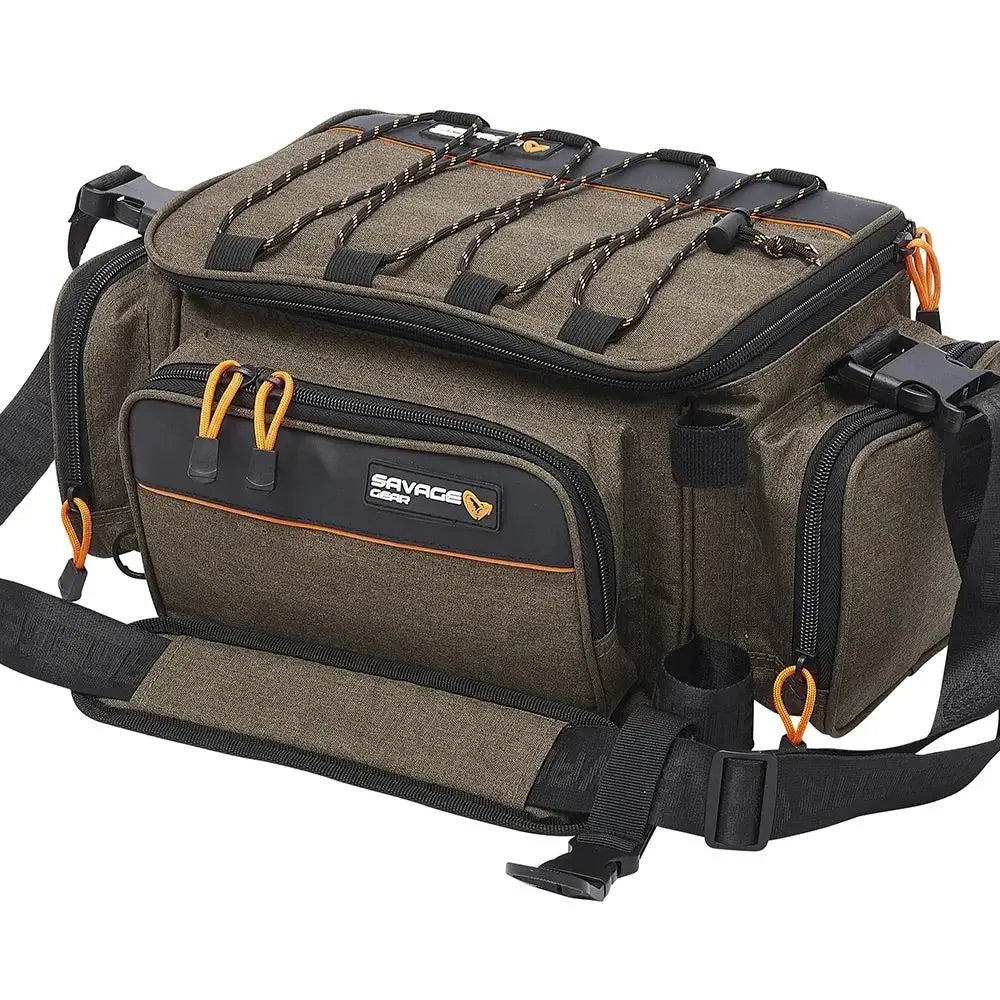 Žvejybos krepšys Savage Gear System Box Bag S 15x36x23cm 5.5l su 3 dėžutėmis