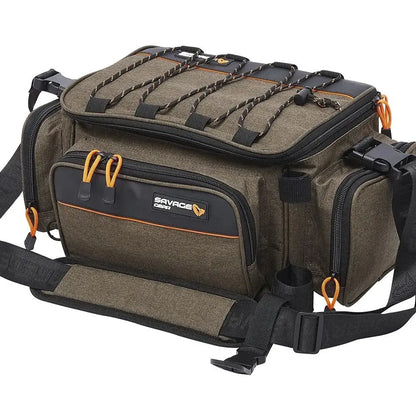 Žvejybos krepšys Savage Gear System Box Bag S 15x36x23cm 5.5l su 3 dėžutėmis