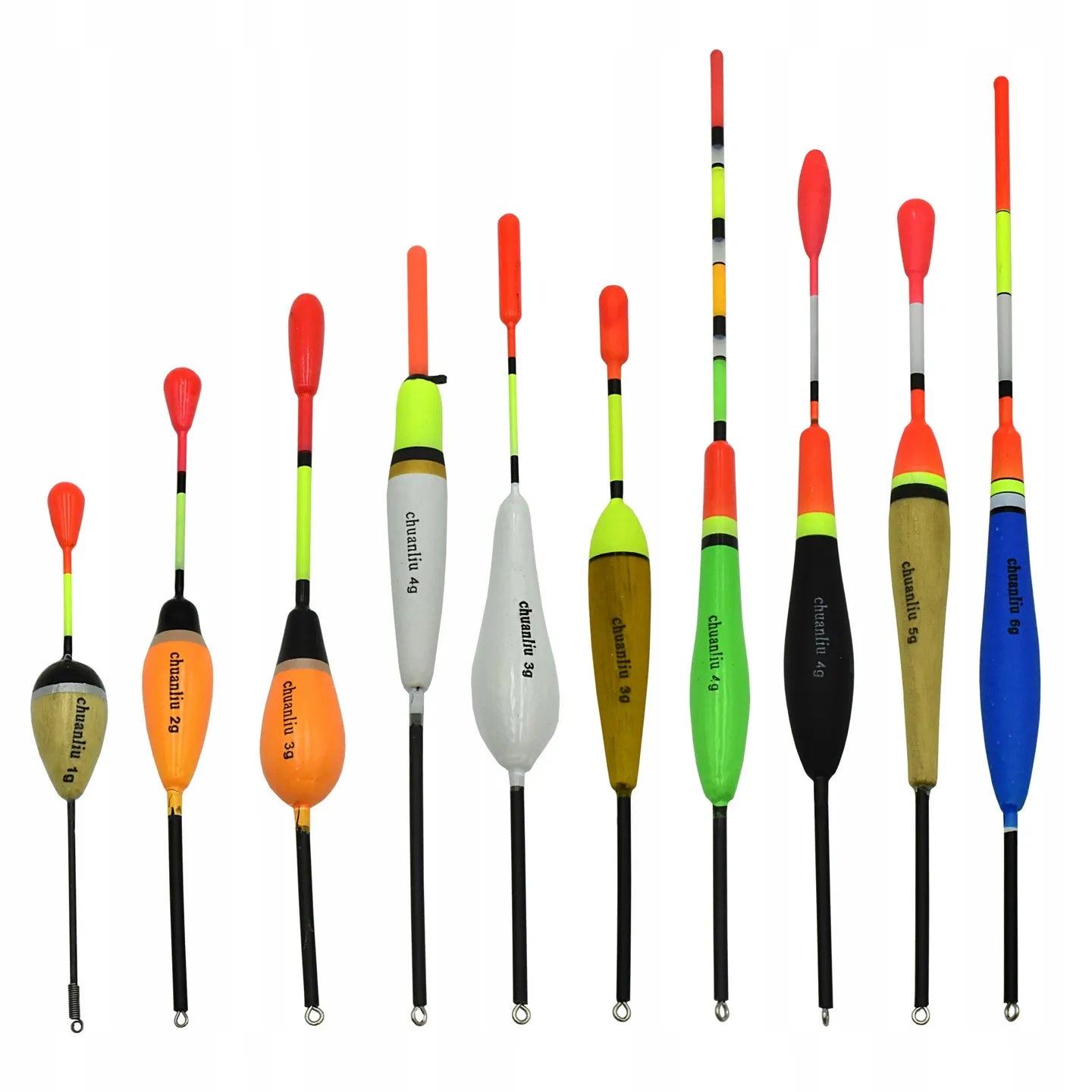Žvejybos plūdžių rinkinys 20 vnt.
